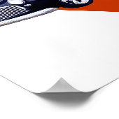 Blue 1941 Chevy Coupe Poster (Hoek)