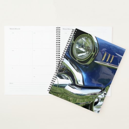 Blue 1957 Chevy Vintage Car Planner (Display)