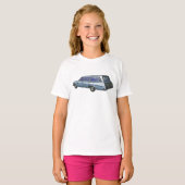 Blue 1962 Chevrolet station wagon. T-shirt (Voorkant volledig)