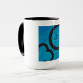 Blue 30 Decade Birthday Mok (Voorkant links)