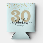 Blue 30 en Fabulous Birthday Koelbox Blikjeskoeler (Voorkant)