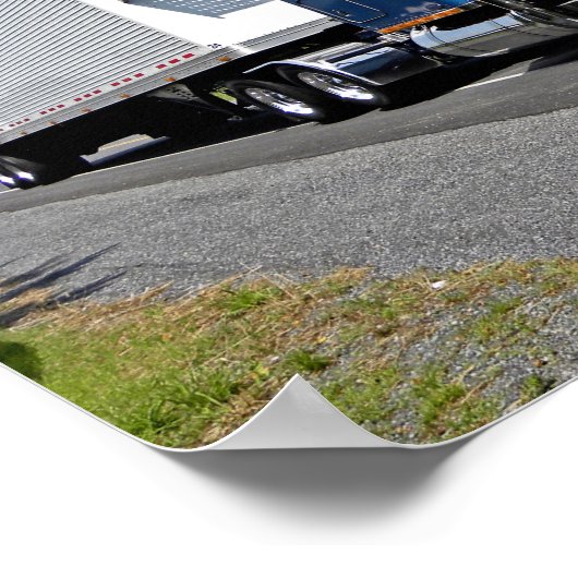 Blue 379 Walking Floor Poster (Hoek)