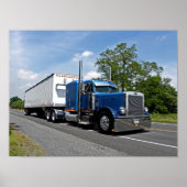 Blue 379 Walking Floor Poster (Voorkant)