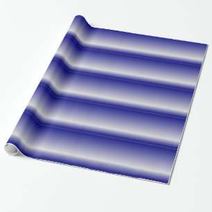 Blue 3D Raft Abstract Cadeaupapier
