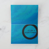 Blue 70 Decade Birthday Kaart (Binnen)