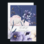 Blue 90th Birthday Floral Silver Elegant Chic Kaart<br><div class="desc">Een elegante uitnodiging voor een aangepast huwelijk. De trouwuitnodiging is blauw en bloemen. Zilveren accenten zijn ook op de chic custom Birthday uitnodiging. Verander gemakkelijk de informatie voor uw eigen douane briefpapier. Van een reeks passend aangepast briefpapier van Chessie's Fine Design.</div>