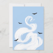 Blue A Baby is het brouwen van Halloween Baby show Kaart (Achterkant)