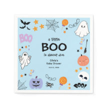 Blue A Little Boo Schattige Ghost Halloween Baby s