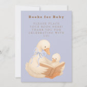 Blue A Silly Goose Books for Baby Sign Kaart (Voorkant)
