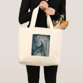 Blue Aarabian Grote Tote Bag (Voorkant (product))