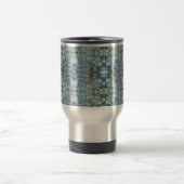 Blue Abalone Design Travel Mug Reisbeker (Center)