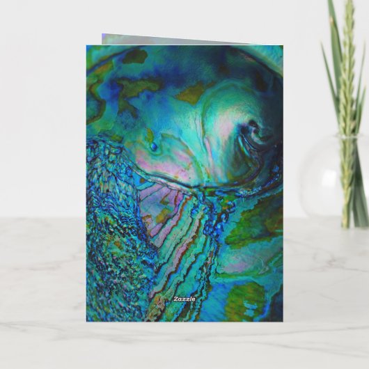 Blue Abalone Motif (Achterkant)