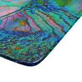 Blue Abalone Shell Snijplank (Hoek)