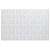 Blue ABC Fabric Stof (Fat Quarter)