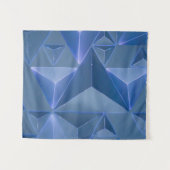 Blue abstract wallpaper wandkleed (Voorkant (horizontaal))