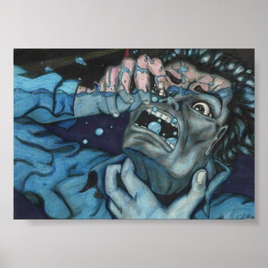 Blue Abyss Poster (Voorkant)