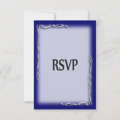 Blue Accent RSVP (Achterkant)