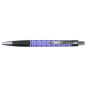 Blue accountant business pattern pen (Achterkant)