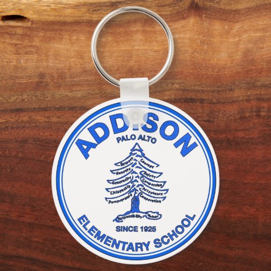 Blue Addison Sleutelhanger (Voorkant)