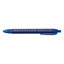 Blue Adventure Kugelschreiber Zwarte Inkt Pen