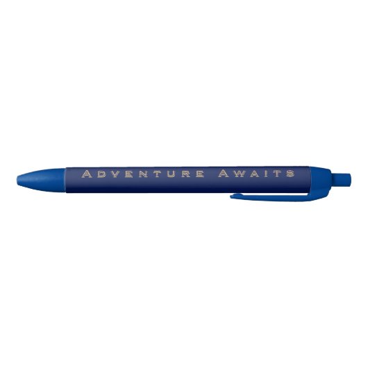 Blue Adventure Kugelschreiber Zwarte Inkt Pen (Bodem)