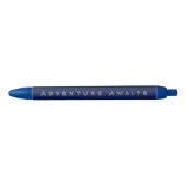 Blue Adventure Kugelschreiber Zwarte Inkt Pen (Voorkant)