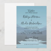 Blue Adventure Travel Mountain Range Kaart (Voorkant / Achterkant)