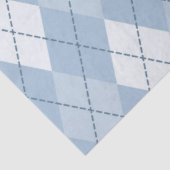 Blue Aegyle  Baby shower Tissuepapier (Detail)