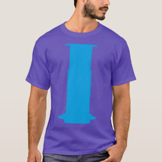 Blue Aeropress Limited-ontwerp T-shirt