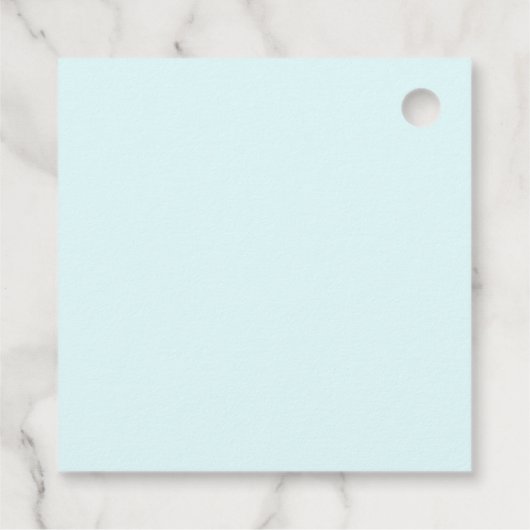 Blue African American Boy First Heilige Communie Bedankjes Labels (Achterkant)