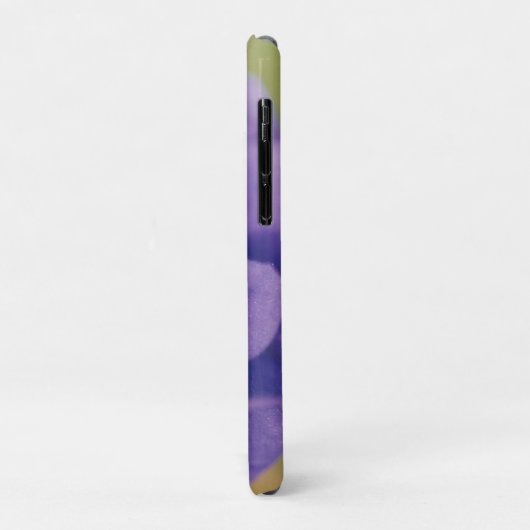 Blue African Violet Saintpaulia Case-Mate iPhone Case (Achterkant/links)