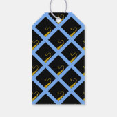 Blue Afstuderen 2025 cadeau Labels Cadeaulabel (Achterkant)