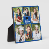 Blue Afstuderen Collage 2023 Square Afstuderen Fot Fotoplaat (Voorkant)