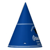 Blue Afstuderen Custom 2025 afstudeerfeest Feesthoedjes (Links)