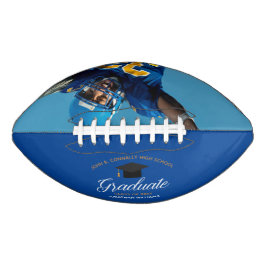 Blue Afstuderen Custom School 2025 Afstuderen Foto American Football