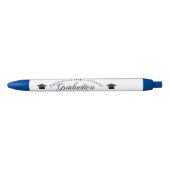 Blue Afstuderen Keepomwille 2023 Custom School Blauwe Inkt Pen (Voorkant)