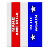 Blue Again Perfect Poster (Voorkant)