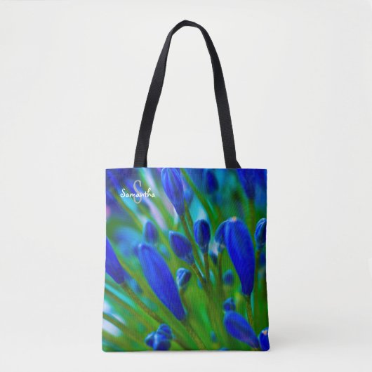 Blue Agapanthus Tote bag (Voorkant)