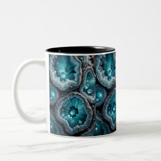 Blue Agate Coffee Mok (Links)