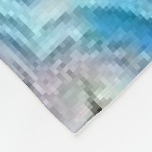 Blue Agate Geode Fleece Blanket Deken (Hoek)