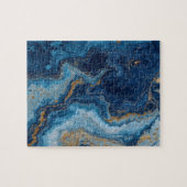 Blue Agate Legpuzzel (Horizontaal)