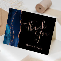 Blue Agate Roos Gold Dark Weddenschap Hartelijk da