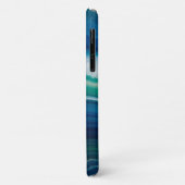 Blue Agate & Teal Geode Luxe Persoonlijk Case-Mate iPhone Case (Achterkant/links)