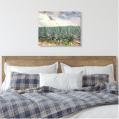 Blue Agave Canvas Afdruk (Insitu (Slaapkamer))