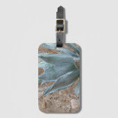 Blue Agave Plant Foto van Texas Mission Bagagelabel (Voorkant (verticaal))