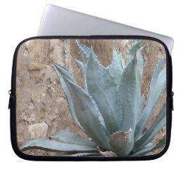 Blue Agave Plant Foto van Texas Mission Laptop Sleeve