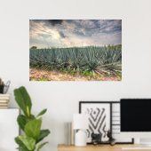 Blue Agave Poster (Thuiskantoor)