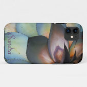 Blue Agave Succulent iPhone 5 Hoesje *personalize* (Achterkant (horizontaal))