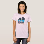 Blue AGFA Girl LS T-shirt (Voorkant volledig)