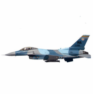 Blue Aggressor F-16 Fighting Falcon Staand Fotobeeldje